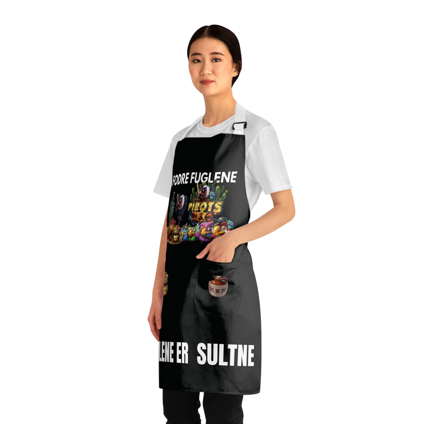 Fuglene er sultne - Forklæde